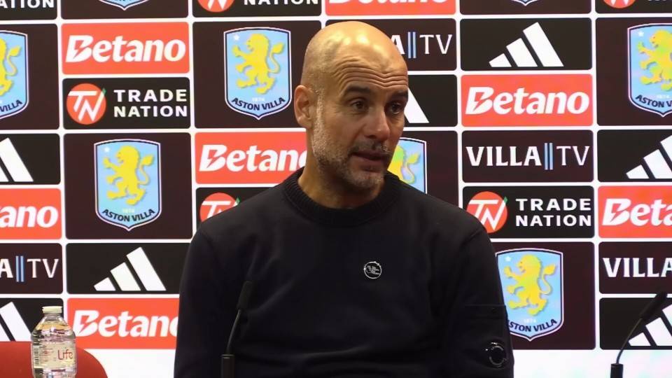 เป๊ป กวาร์ดิโอลา: งานของเราไม่ใช่การมองตารางคะแนน ถ้าอาร์เซนอลคว้าแชมป์ เราก็จะแสดงความยินดีกับพวกเขา การแข่งขันป้องกัน แอสตัน วิลล่า