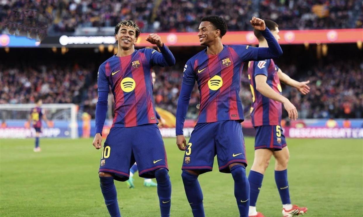 3-0! ผู้นำลาลีกาเปลี่ยนมือเมื่อบาร์เซโลนาเอาชนะทีมที่ตกชั้นได้อย่างสบายๆ แซงหน้าเรอัล มาดริดไปหนึ่งแต้มเพื่อกลับขึ้นสู่ตำแหน่งจ่าฝูงอีกครั้ง_เลบันเต้_แมตช์_ลีก