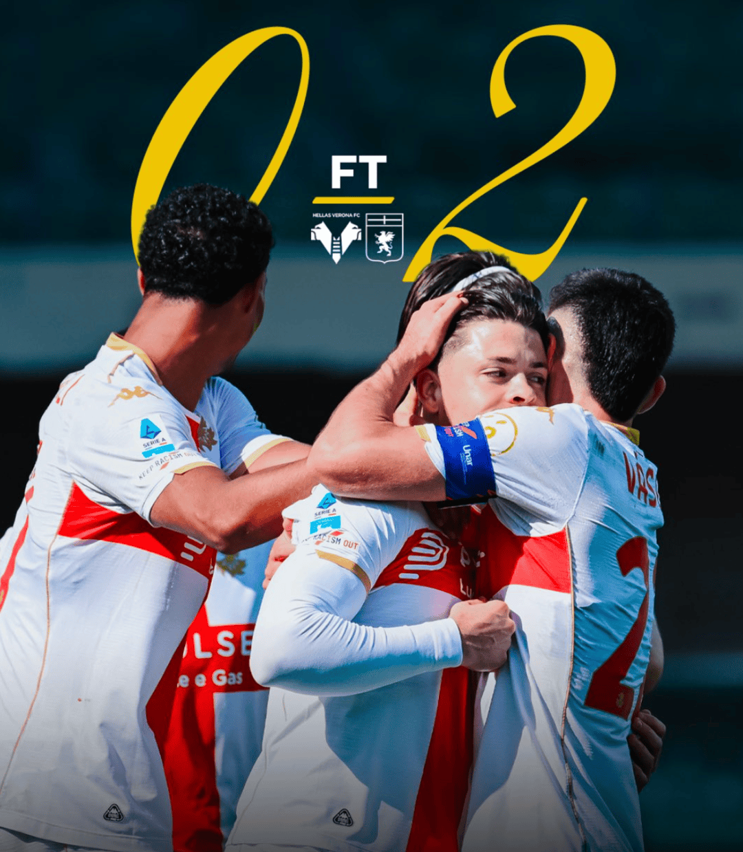 กัลโช่: เจนัวอยู่ในสายตา Udinese คาดเดาไม่ได้