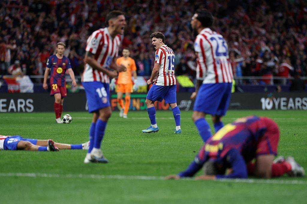 บาร์เซโลนาไร้ความสามารถและโกรธเคือง Simeone ของฤดูกาลนี้ทำให้พวกเขาไม่ผ่าน - Xinhua English.news.cn