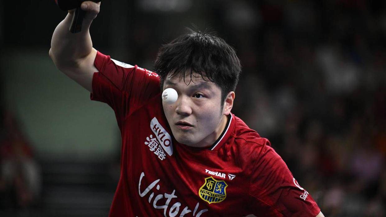 14 มิถุนายน: Fan Zhendong เหยียบเมฆมงคลหลากสีเพื่อกลับมา บุนเดสลีกา Triple Crown และผู้เล่นที่ดีที่สุดใน Bless_combat_table Tennis_Germany
