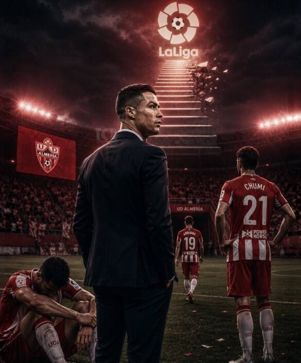 การอัพเกรดนั้นไร้ประโยชน์! ทีมที่ Cristiano Ronaldo เพิ่งซื้อมาปีนี้ตกอยู่ในที่ที่ใกล้ที่สุดกับ La Liga_Almeria_Match_Sii B