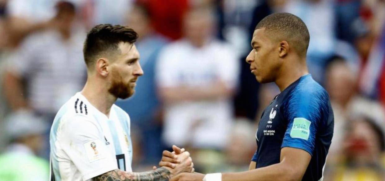 6. 19: ประตูฟุตบอลโลกของ Mbappe สร้างสถิติสูงสุดในการให้บริการอย่างแข็งขัน Messi ด้วยเหตุนี้ เมสซี่จึงทำแฮตทริกในวันนี้เพื่อชนะสามประตู_up_uefa แชมเปี้ยนส์ลีก_แมนเชสเตอร์
